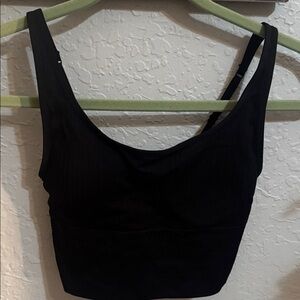 PINK Victoria's Secret Midnight Black Sports Bra